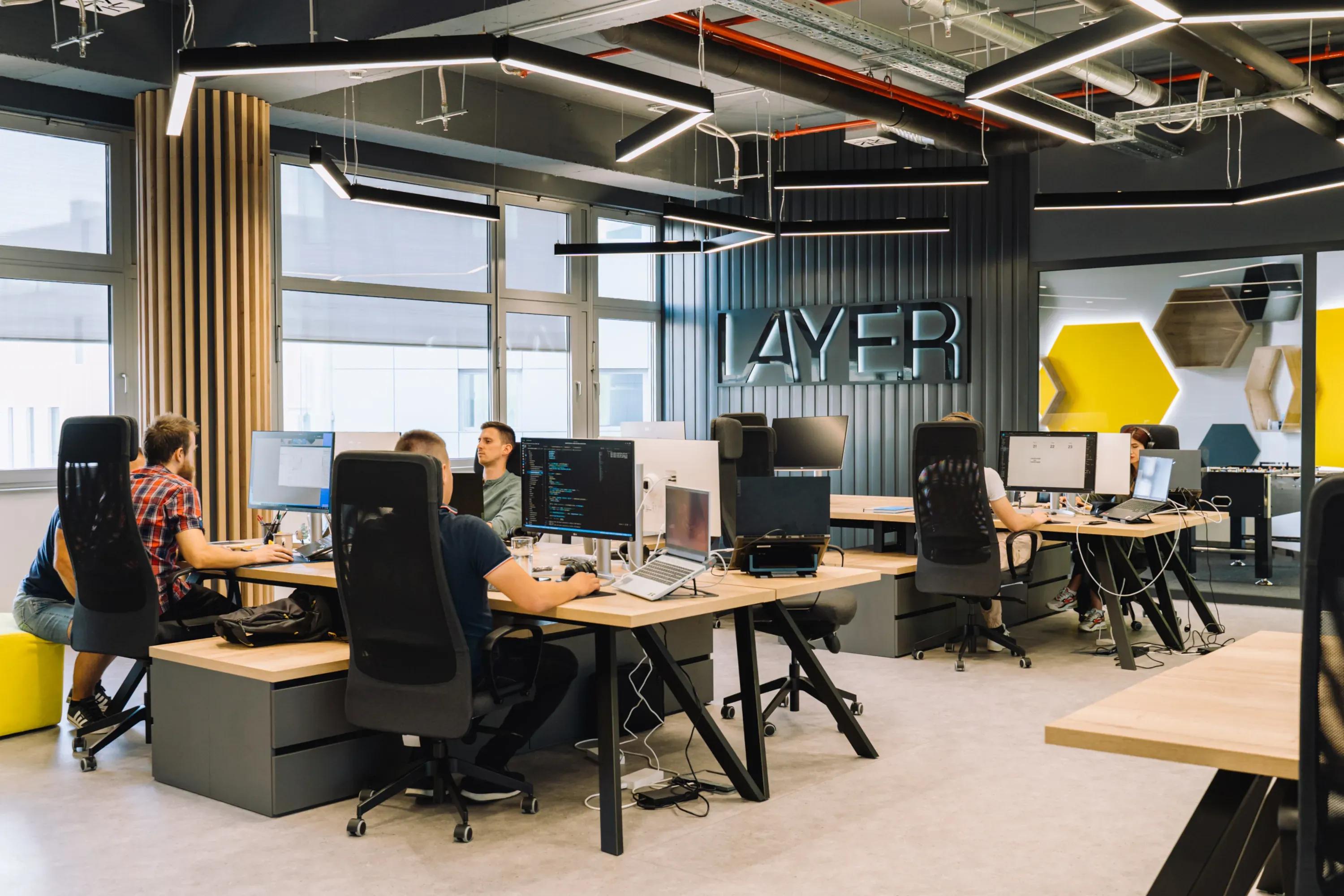 Layer agency office