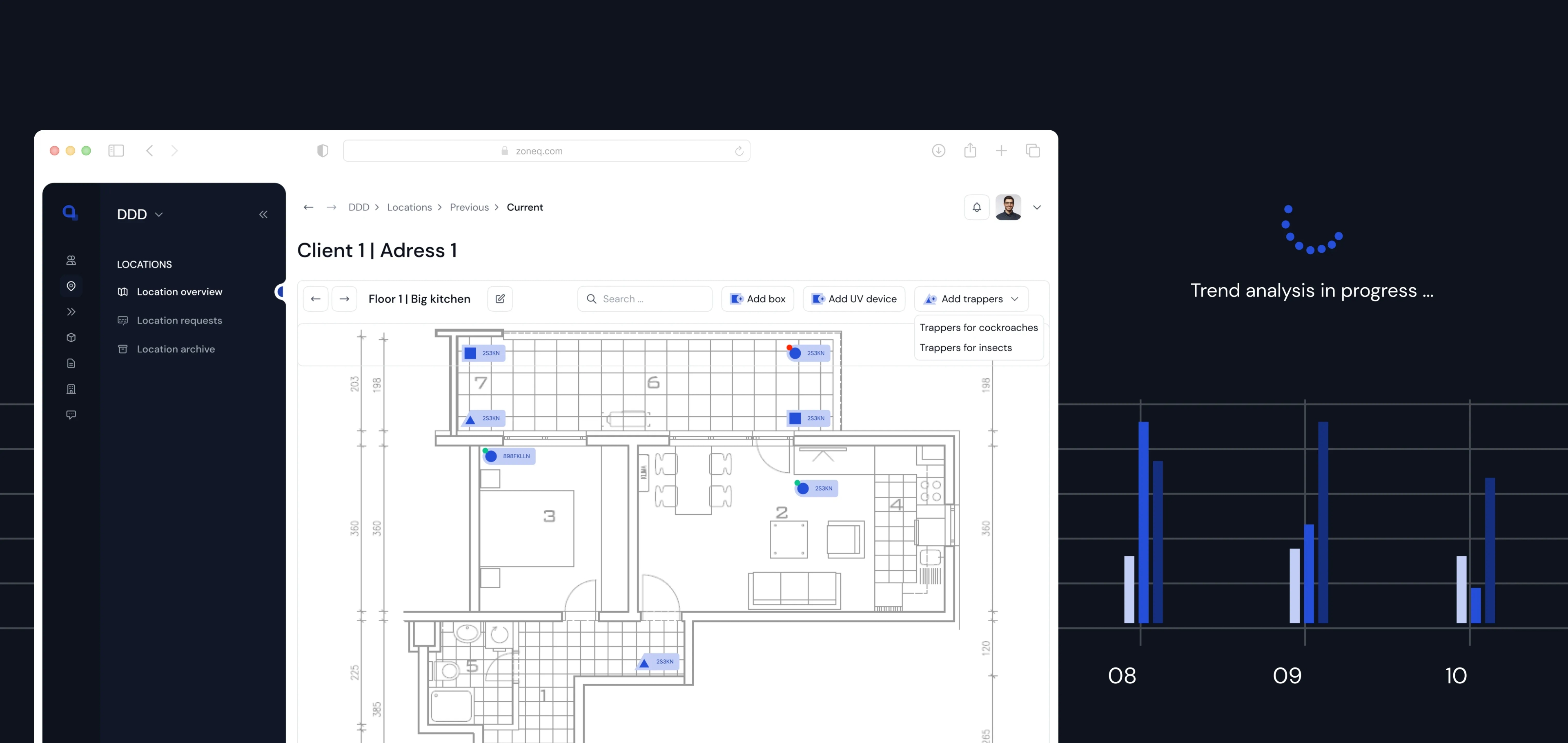 Zone Q Floor plans